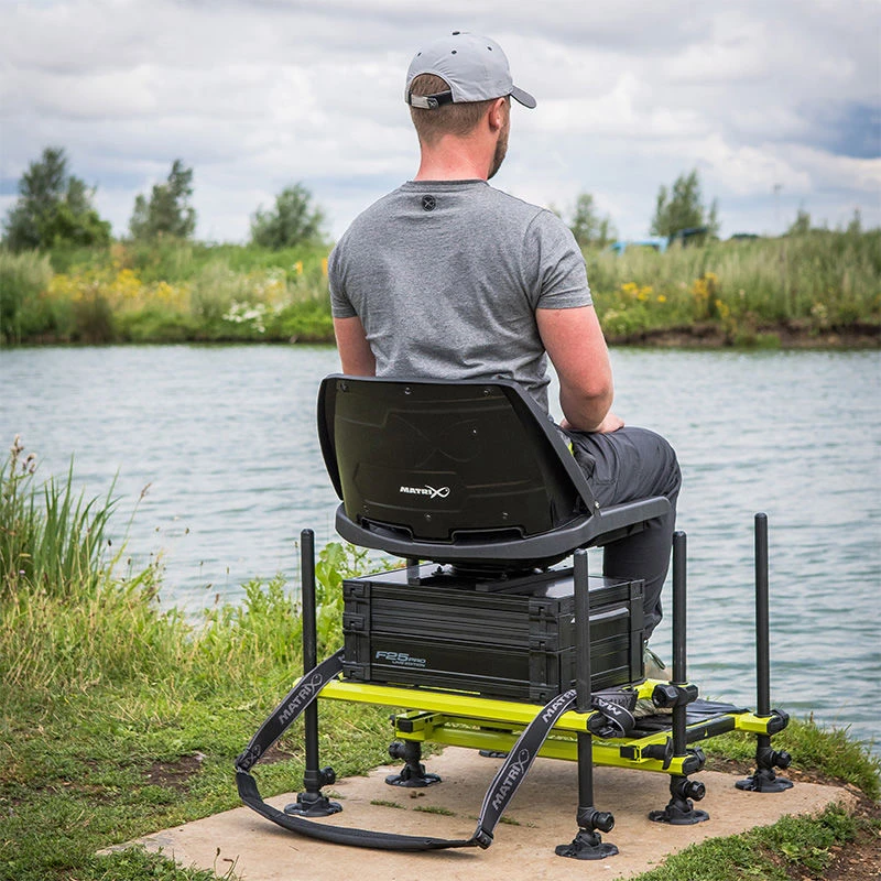 Matrix F25 Pro Swivel Seatbox Lime Edition